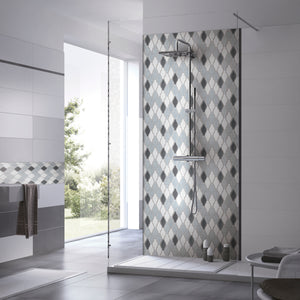 THMAG-02 Gray Bowling Handmade Ceramic Mosaic Tile Sheet