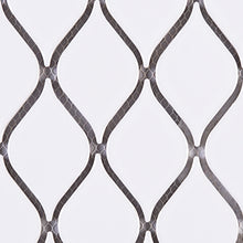 THMAG-04 White Water Drop Handmade Ceramic Mosaic Tile Sheet