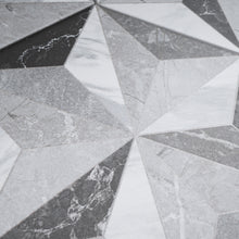 IR-GRH8 Iris Gray 8" x 9" Hexagon Porcelain Patterned Wall & Floor Tile