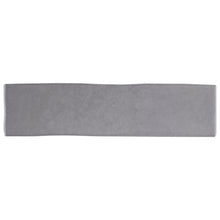 KE-GRS KEZMA - Gray handmade ceramic wall tile 3 in. x 12 in. subway tile Polished