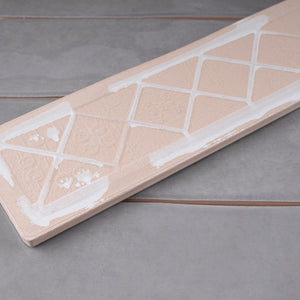 KE-GRS KEZMA - Gray handmade ceramic wall tile 3 in. x 12 in. subway tile Polished
