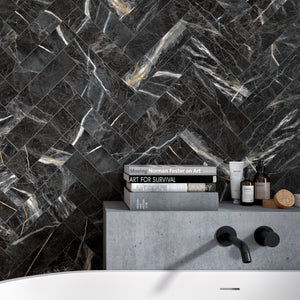 MA-GO-SW Maquina Gold 3"x13" Subway tile Porcelain Wall and Floor Tile