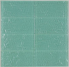 THEG-16 Green 2x4 Subway Tile Glass Mosaic Backsplash Wall Tile