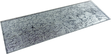 TJBG-09 Silver 4x12 Subway Tile Glass Mosaic Tile Backsplash Wall Tile (3pcs)