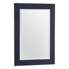 1906-30R-04 Wall Mount Marine Blue 30" Bathroom Vanity Set with Right Side Shelf Include Solid Wood Vanity Cabinet, Pure white counter top and sink with optional mirror