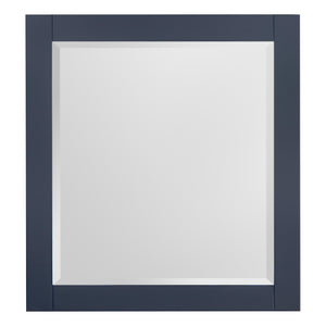 1905-36-04 Marine Blue 36" Bathroom Vanity Set Solid Wood Cabinet with under mount Sink and Quartz Top with 4" backsplash and optional Mirror