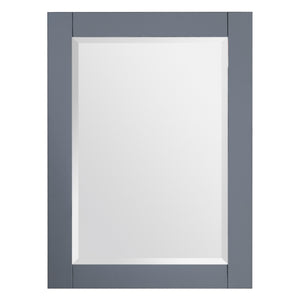 1901-30-02 Dark Grey 30" Bathroom Vanity Cabinet and Sink Combo Solid Wood Cabinet+Real Marble Top w/Sink set