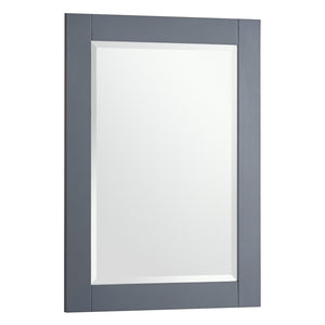 1901-30-02 Dark Grey 30" Bathroom Vanity Cabinet and Sink Combo Solid Wood Cabinet+Real Marble Top w/Sink set