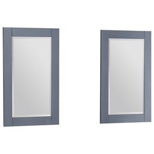 1901-60D-02 Dark Grey 60" Bathroom Vanity Cabinet and double Side 2 Sinks Combo Solid Wood Cabinet+Real Marble Top+ Marble backsplash w/Sink set