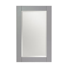 1907-24-03 Light Grey 24" Bathroom Vanity Cabinet and Sink Combo Solid Wood Cabinet+Ceramic Counter Stop With Sink and optional mirror set