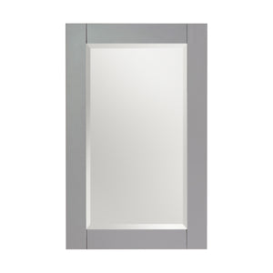 1907-24-03 Light Grey 24" Bathroom Vanity Cabinet and Sink Combo Solid Wood Cabinet+Ceramic Counter Stop With Sink and optional mirror set