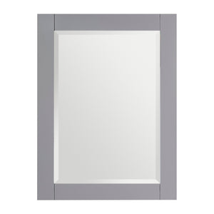 1907-30-03 Light Grey 30" Bathroom Vanity Cabinet and Sink Combo Solid Wood Cabinet+Ceramic Counter Stop With Sink and optional mirror set