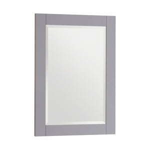 1907-30-03 Light Grey 30" Bathroom Vanity Cabinet and Sink Combo Solid Wood Cabinet+Ceramic Counter Stop With Sink and optional mirror set