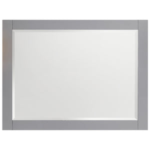 1901-48-03 Light Grey 48" Bathroom Vanity Cabinet and Sink Combo Solid Wood Cabinet+Real Marble Top+ Marble backsplash w/Sink set