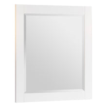 1907-36-01 Matt White 36" Bathroom Vanity Cabinet and Sink Combo Solid Wood Cabinet+Ceramic Counter Stop With Sink and optional mirror set