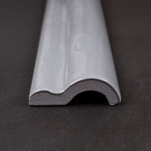 NC-CE-MOLD New Country Ceniza Gray 2"x6" Ceramic Molding Tile