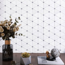 TNMSG-01 Natural Marble Series -Triangle white marble mosaic tile backsplash