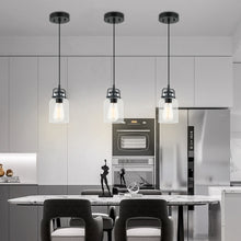 PL0001-1 - 1 Light Single Jar LED Pendant lighting for kitchen island counter