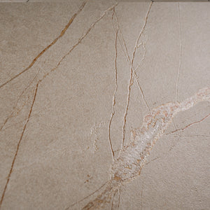 PU-BEH8B Pulpis Beige 7.7" x 8.9" Hexagon Porcelain Patterned Wall & Floor Tile