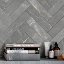 PU-DG-SW Pulpis Dark Grey 3"x13" Subway tile Porcelain Wall and Floor Tile