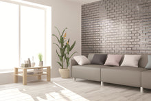 TRBMG-02 3x6 Champagne Bronze Foil Paper Back Glass Subway Tile With Bevel Backsplash