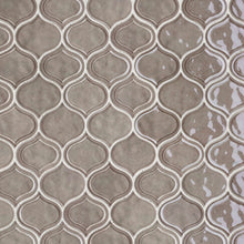 TRECCG-08 Jolanda 3x3 Light Brown Grid Recycle Glass Mosaic