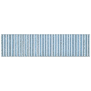 SO-AQSB Soldeu 3" x 12" Light Blue Ceramic Polished Subway Wall Tile