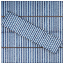 SO-BLSB Soldeu 3" x 12" Aqua Blue Ceramic Polished Subway Wall Tile