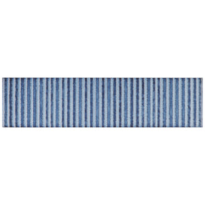 SO-BLSB Soldeu 3" x 12" Aqua Blue Ceramic Polished Subway Wall Tile