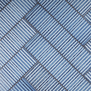 SO-BLSB Soldeu 3" x 12" Aqua Blue Ceramic Polished Subway Wall Tile