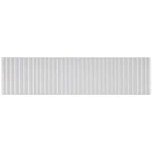 SO-WHS-C Soldeu 3" x 12"  Cream White Ceramic Polished Subway Wall Tile