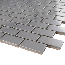 TSSLG-01 1x2 Birck Stainless Steel Mosaic Tile