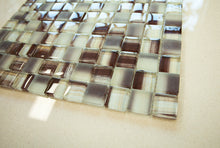 Brown glass tile