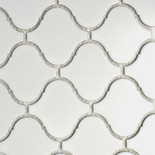 TPMG-05 3" White Lantern Porcelain Mosaic Tile (Matt)