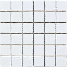 TPMG-08 2x2 White Porcelain Mosaic Tile (Matt)