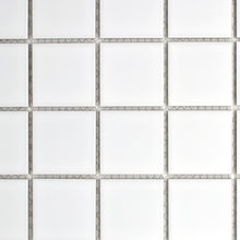 TPMG-08 2x2 White Porcelain Mosaic Tile (Matt)