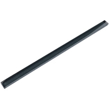 THCG-10 Dark grey glass pencil liner trim wall tile 1"x12", 1/2"x12"