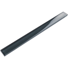 THCG-10 Dark grey glass pencil liner trim wall tile 1"x12", 1/2"x12"