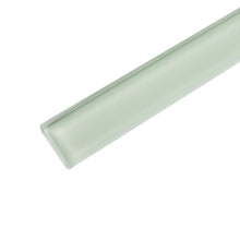 THCG-15 Light mint pencil liner trim wall tile 1"x12", 1/2"x12"