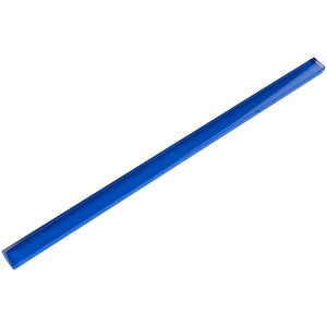 TCLING-12 Electric Blue Glass Pencil Liner Trim Wall Tile Border 1"x12", 1/2"x12"