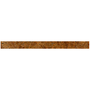 TCLING-16 Amber Brown Glass Pencil Liner Trim Wall Tile Border 1"x12", 1/2"x12" TILE GENERATION