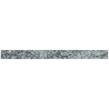 TCLING-17 Silver Grey Glass Pencil Liner Trim Wall Tile Border 1"x12", 1/2"x12" TILE GENERATION