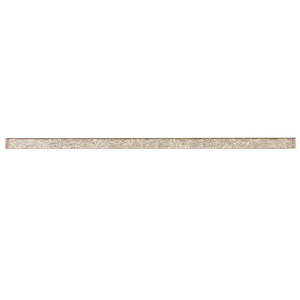 TCLING-18 Gold Foil Glass Pencil Liner Trim Wall Tile Border 1"x12", 1/2"x12" TILE GENERATION