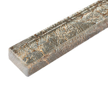 TCLING-18 Gold Foil Glass Pencil Liner Trim Wall Tile Border 1"x12", 1/2"x12" TILE GENERATION
