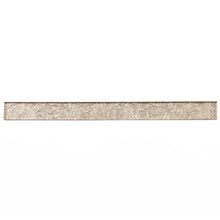 TCLING-18 Gold Foil Glass Pencil Liner Trim Wall Tile Border 1"x12", 1/2"x12" TILE GENERATION
