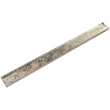 TCLING-18 Gold Foil Glass Pencil Liner Trim Wall Tile Border 1"x12", 1/2"x12" TILE GENERATION