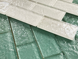 2x4 Glass subway tile mosaic sheet - tile generation