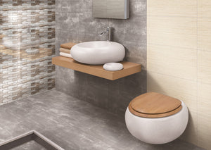 TTRKG-04 Brown and Silver Grey Vase Shape Glass Mosaic Tile Sheet