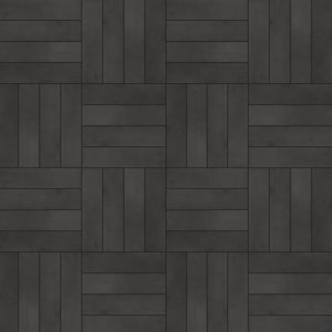 TULE-NIS LE LEGHE - Niello - Black Subway Tile 3 in. x 12 in Porcelain wall and Floor Tile