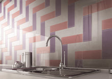 TCSBG-13 4x12 Purple Glass Subway Tile